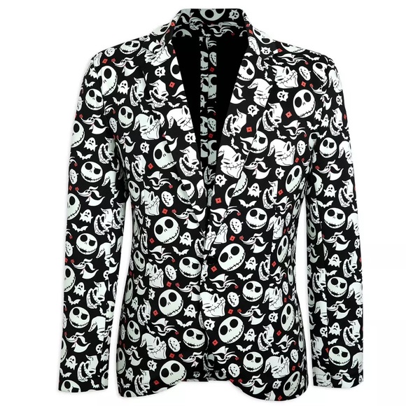 The Nightmare Before Christmas Jack Glow-in-the-Dark Jacket for Adults S… - Picture 4 of 12